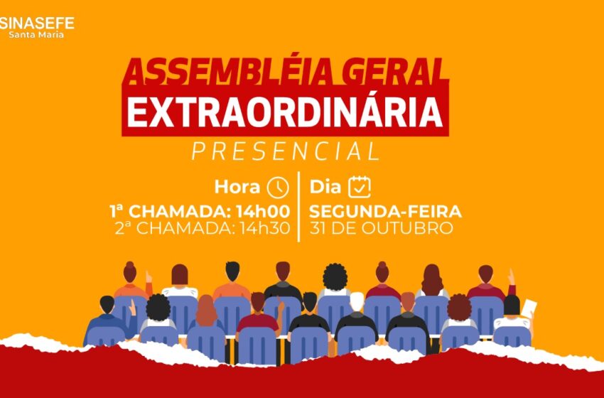 Assembleia do Sinasefe define delegados(as) à Plena e eleições ao sindicato