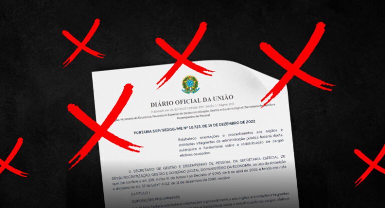 Sinasefe exige revogação da Portaria nº 10723/2022, que trata da redistribuição de servidores(as)