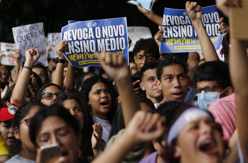  Novo Ensino Médio aprovado ficou aquém do esperado