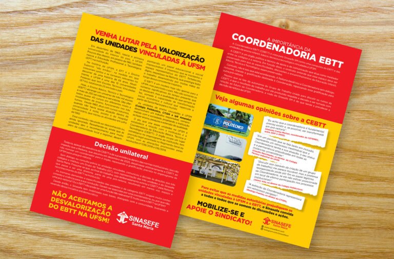 Sindicato faz mobilização em defesa da CEBTT