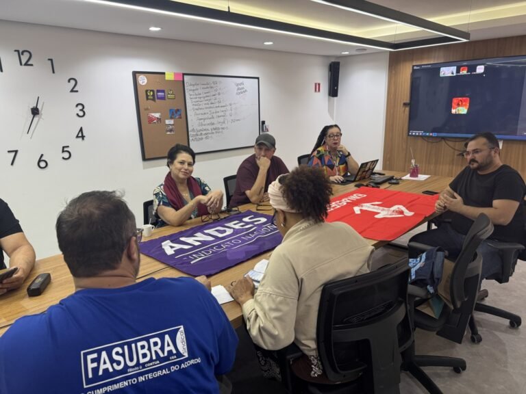 Sinasefe, Andes-SN e Fasubra debateram pauta conjunta das três entidades